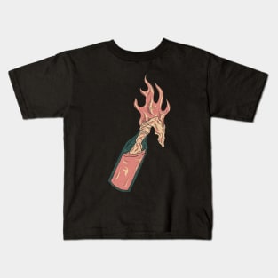 fire bottle Kids T-Shirt